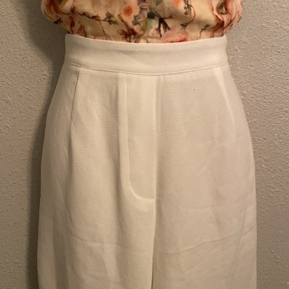 NWT Rehab floral open back white wide leg jumpsuit Medium M - Picture 3 of 11
